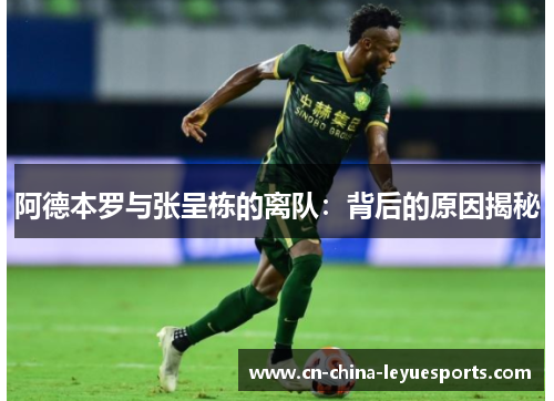 阿德本罗与张呈栋的离队:背后的原因揭秘 阿德本罗与张呈栋的离队:背后的原因揭秘